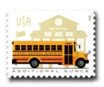 2023 Forever Additional Ounce School Bus (Sheet Stamp)