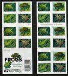 North American frogs USPS first class stamps (2019)