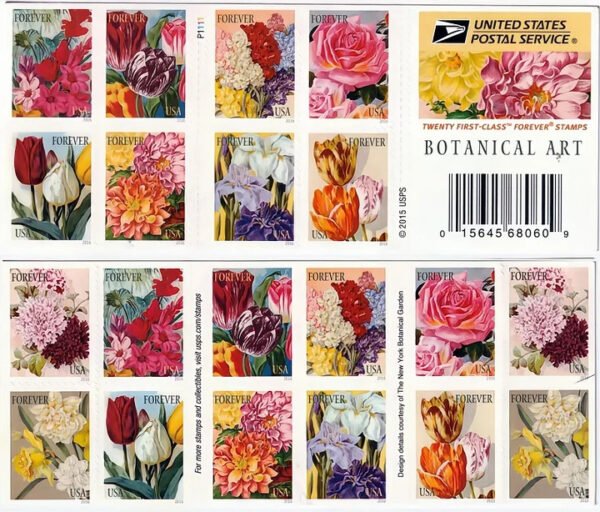 Botanical Art Stamps 2016