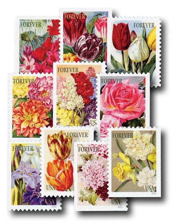 Botanical Art Stamps 2016