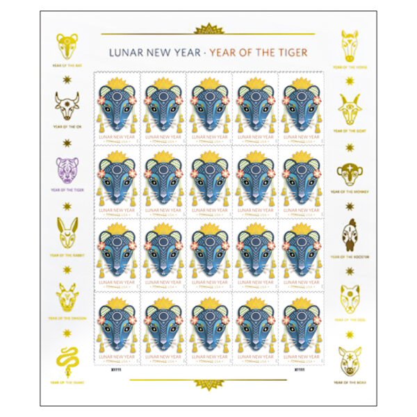 Lunar New Year: Year of the Rat Stamps 2020