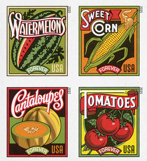 2015- Summer Harvest Forever Stamp