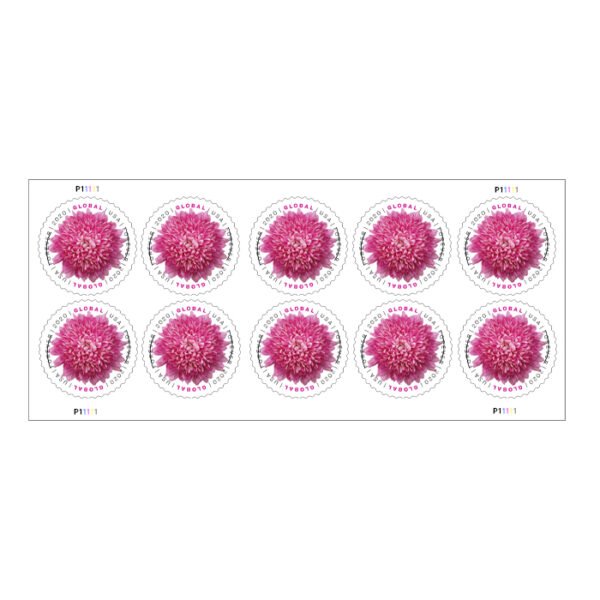 Global: Chrysanthemum Stamps 2020