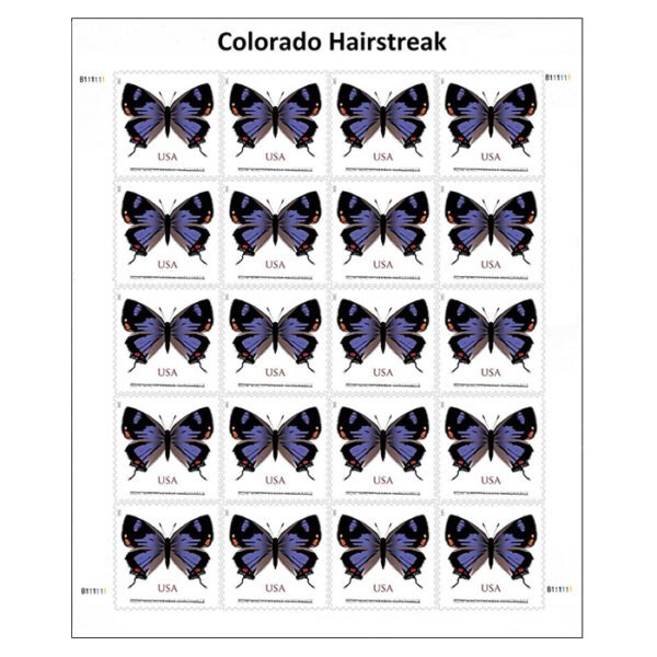 Colorado Hairstreak Stamps 2021Colorado Hairstreak Stamps 2021