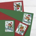 Holiday Elves Stamps 2022