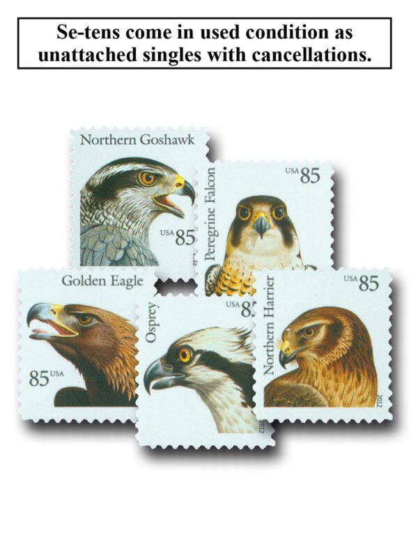 2012 85c Birds of Prey