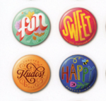 2024 Imperforate Pinback Buttons