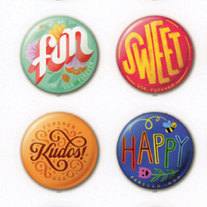 2024 Imperforate Pinback Buttons