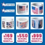 U.S. Flag Stamps - Big Discount
