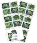 North American frogs USPS first class stamps (2019)
