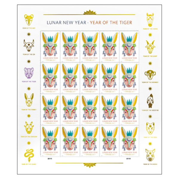 Lunar New Year: Year of the Rabbit Stamps 2023