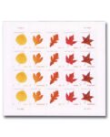 2025 Forever Postcard Rate - Vibrant Leaves (from sheet)