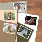 2024 Forever Stamps Imperforate Horses